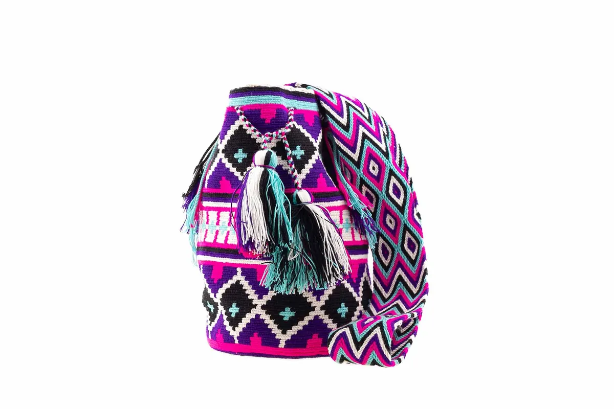 Mochila Wayuu Tasche Multicolor, Ansicht 1
