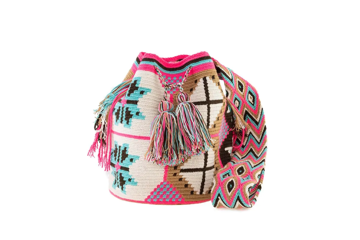Mochila Wayuu Tasche Multicolor, Ansicht 1