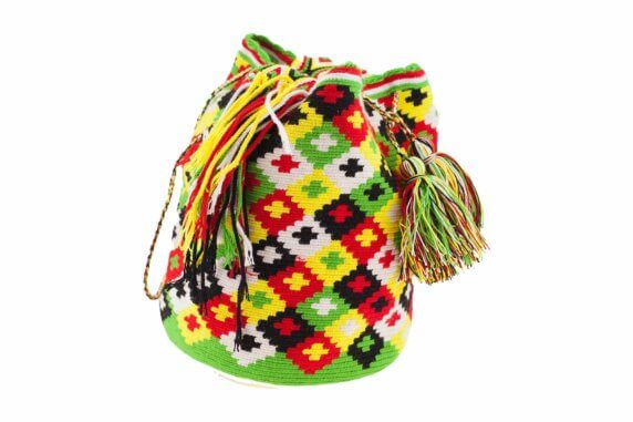 Wayuu Mochila Tasche Multicolor – Bild 2
