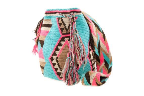 Mochila Wayuu Tasche Multicolor