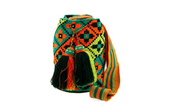 Mochila Wayuu Tasche Multicolor