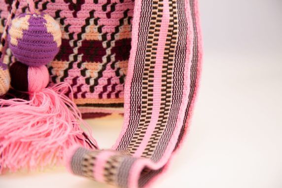 Mochila Wayuu Tasche Multicolor – Bild 5