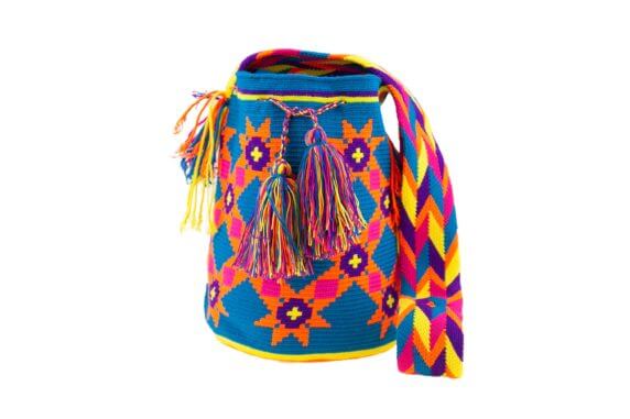 Mochila Wayuu Tasche Multicolor