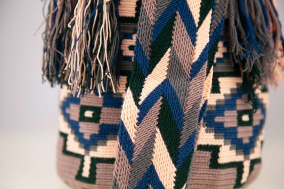 Mochila Wayuu Tasche Multicolor – Bild 5