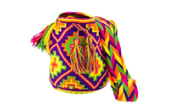 Mochila Wayuu Tasche Multicolor
