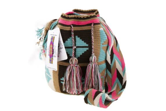 Mochila Wayuu Tasche Multicolor