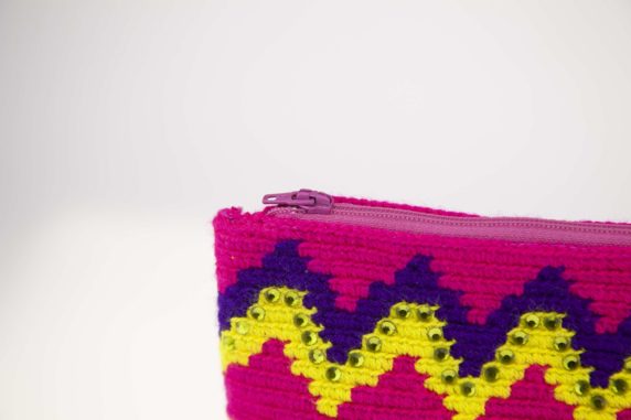 Wayuu Clutch Luxury Multicolor – Bild 4