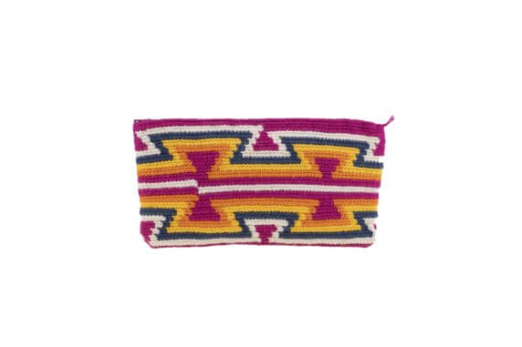 Wayuu Clutch Unikat Multicolor – Bild 2