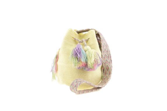 Mochila Wayuu Medium gelb