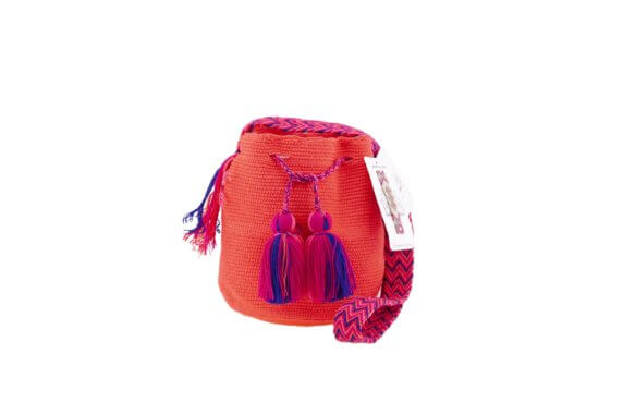 Mochila Wayuu Medium rot