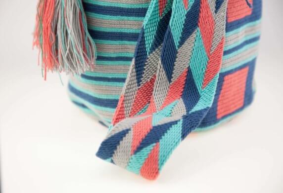 Mochila Wayuu Tasche Multicolor – Bild 5