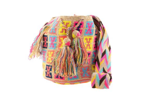 Mochila Wayuu Tasche Multicolor
