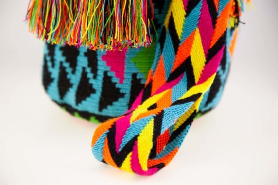 Mochila Wayuu Tasche Multicolor – Bild 5