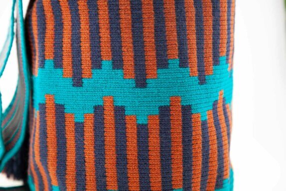 Mochila Wayuu Tasche Multicolor – Bild 4