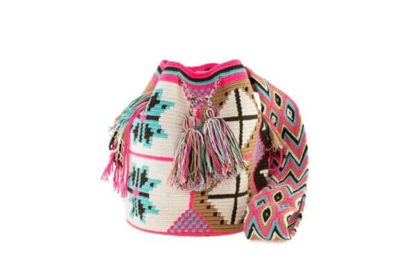 Mochila Wayuu Tasche Multicolor